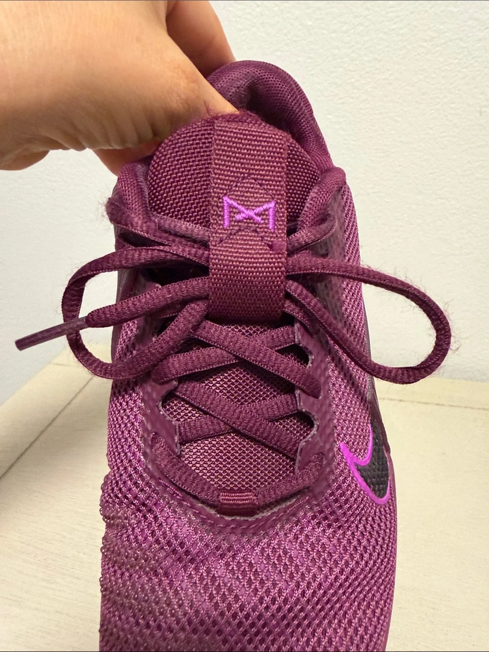 Nike Metcon 9 Womens 5.5 Bordeaux Purple Training Shoes Gym CrossFit DZ2537-603